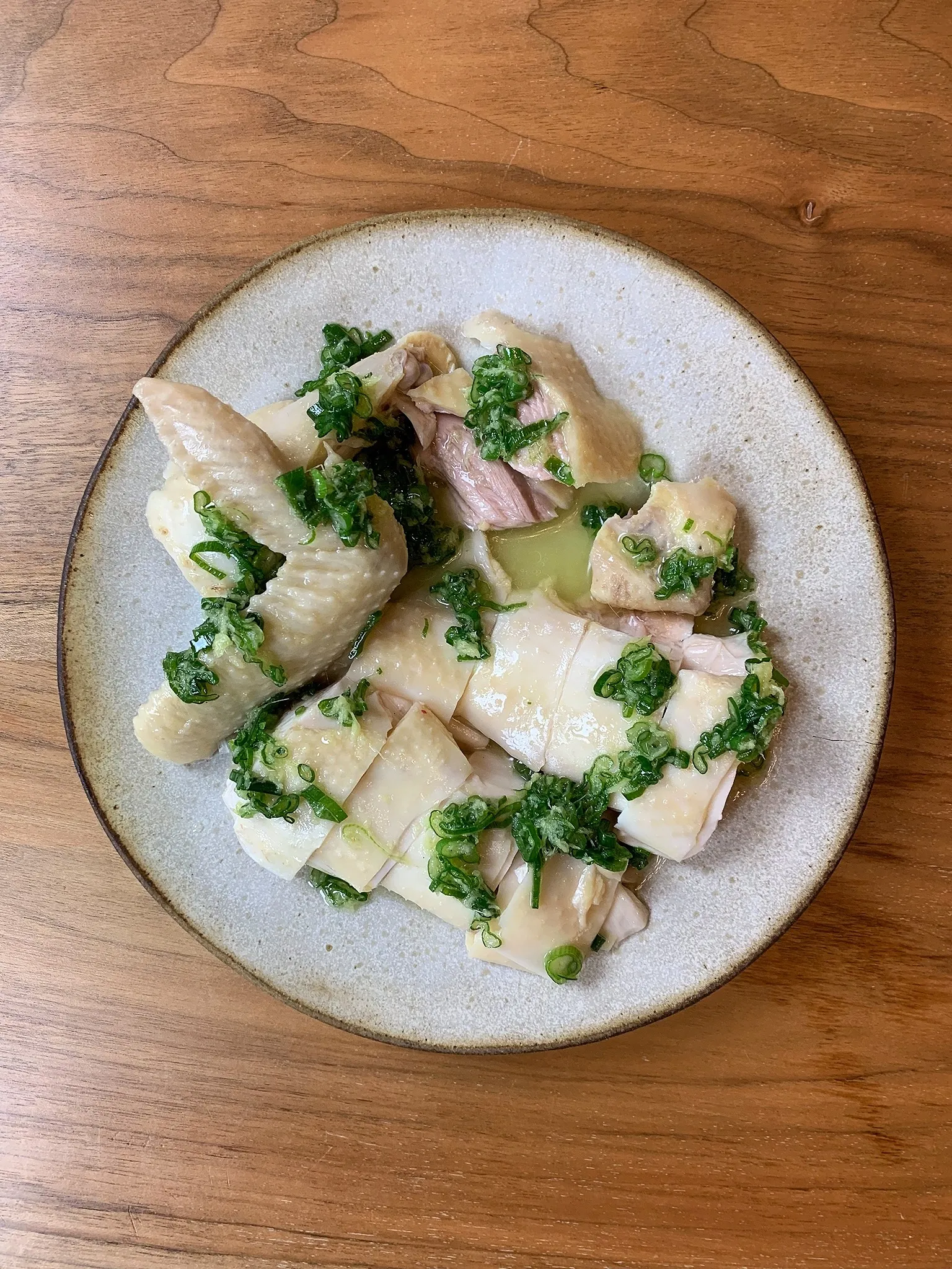 Scallion Oil Chicken 蔥油雞
