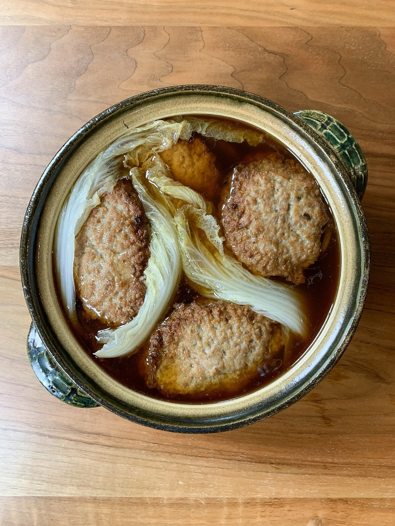 Lion's Head Meatballs  紅燒獅子頭