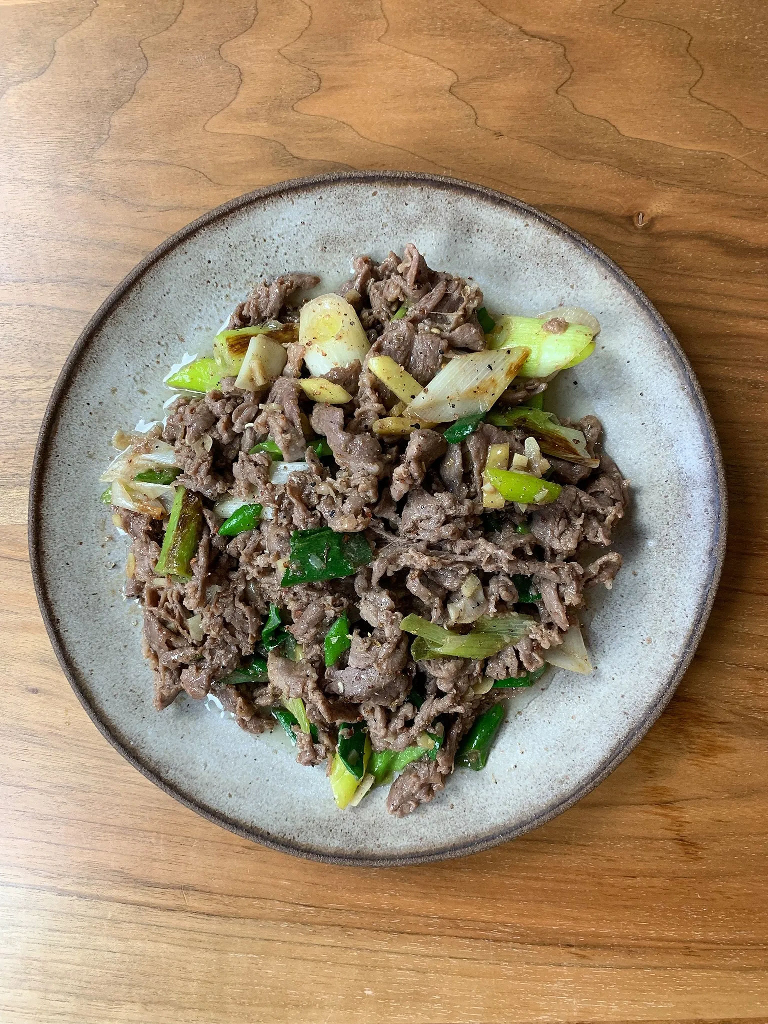 Scallion Lamb 蔥爆羊肉