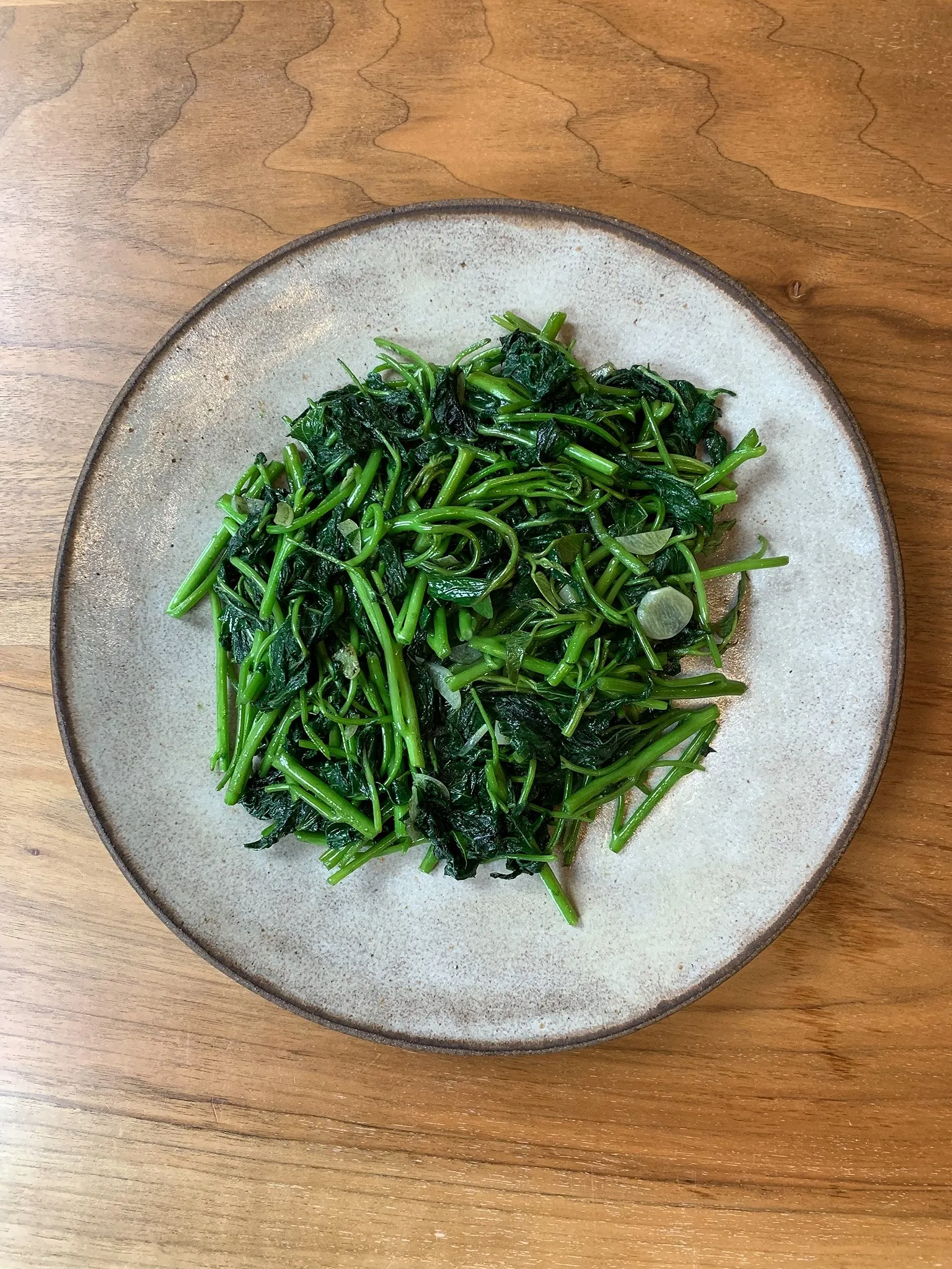 Stir Fried Sweet Potato Leaves 炒地瓜葉