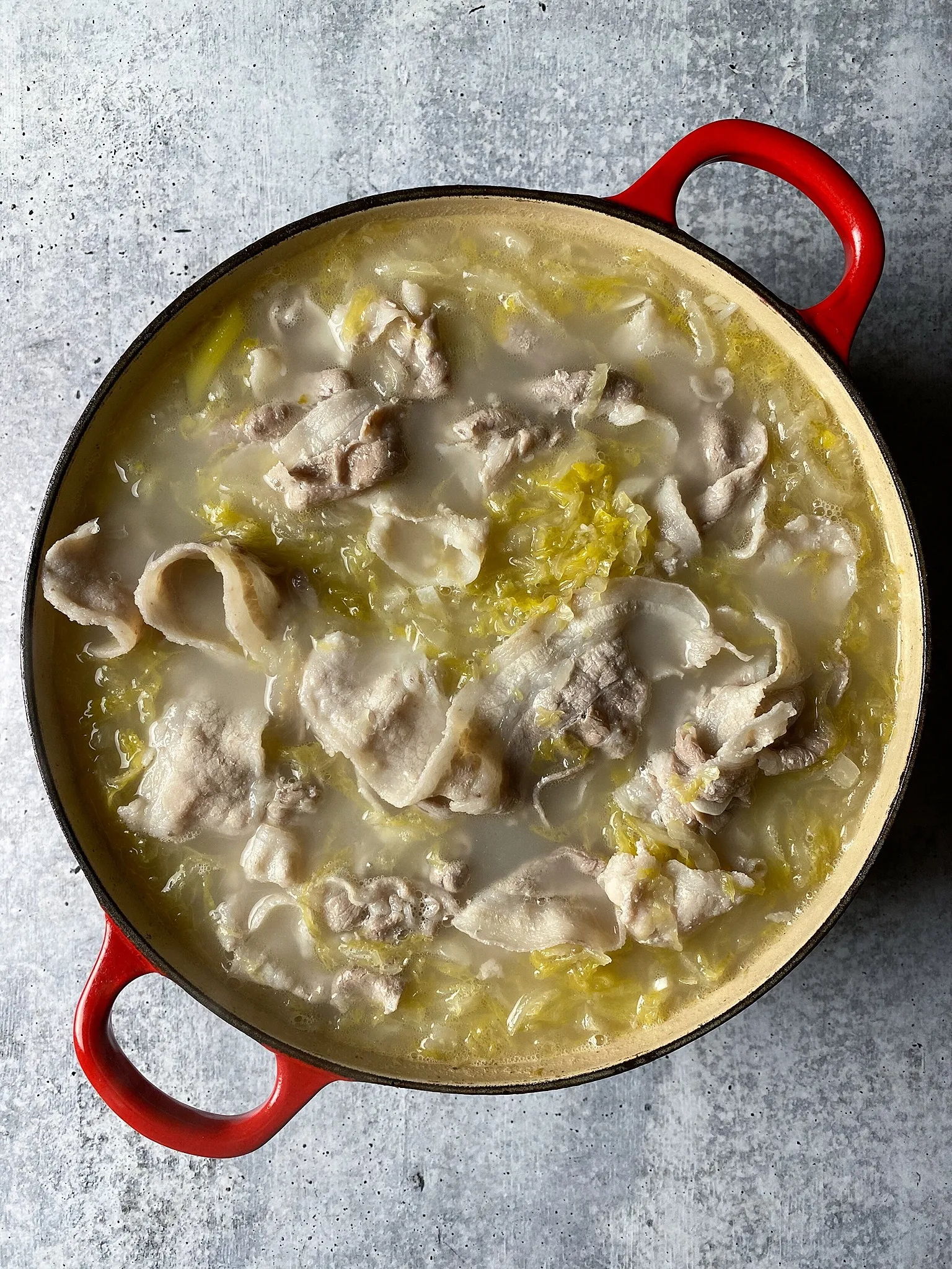 Sauerkraut Pork Pot 酸菜白肉鍋