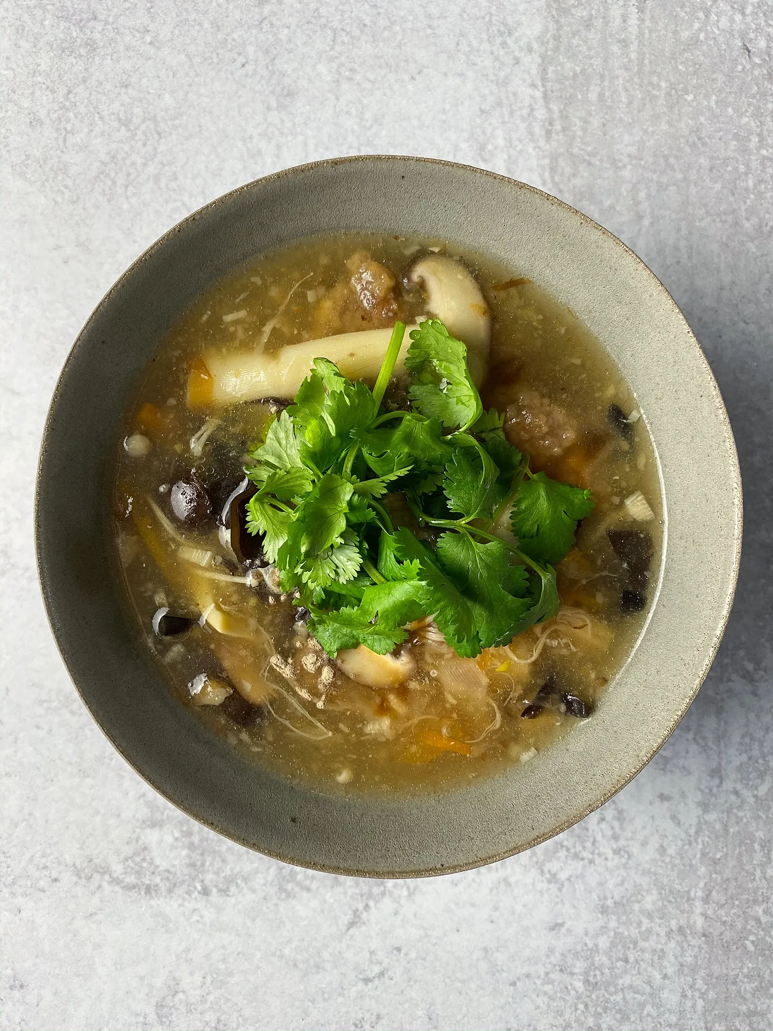 Pork Thick Soup 肉羹湯