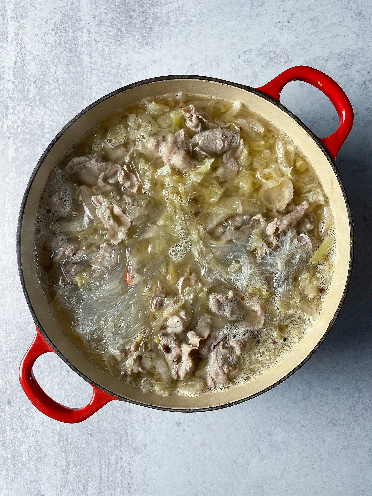 Sauerkraut Lamb Pot 酸菜羊肉鍋