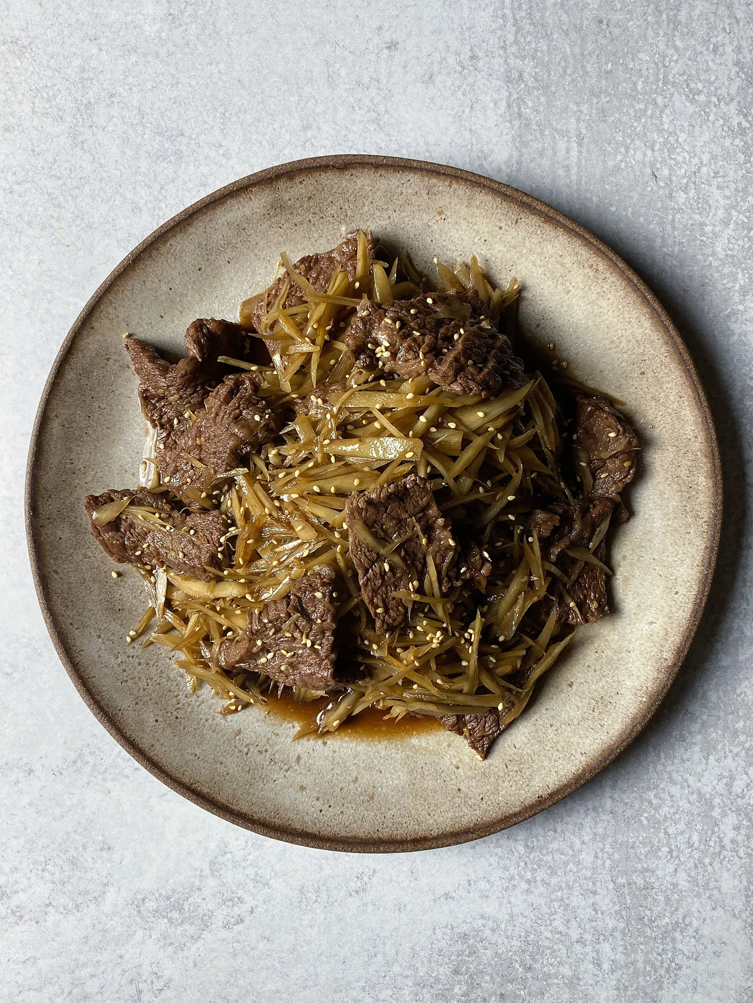 Beef & Burdock 牛肉ごぼう