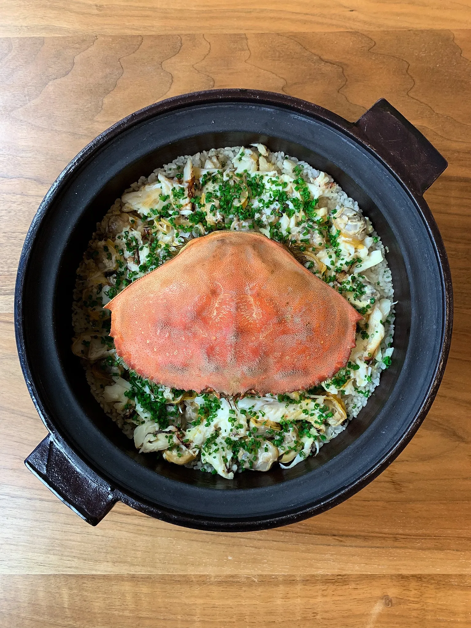 Crab & Clam Rice 海殼ご飯