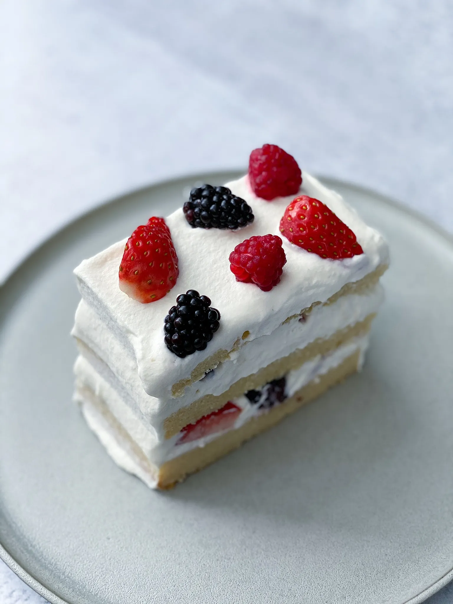Triple Berry Cake